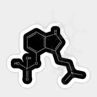 Psilocybin Molecule Sticker